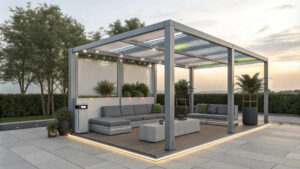 Choisir sa pergola à Melun : bioclimatique, bois ou aluminium ?